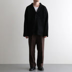 DOUBLE-PLEATED SMARTY TROUSER #WHISKY [252OJ-PT08]