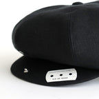 HEMP DUCK PEAKED CAP #BLACK [251OJ-HT02]