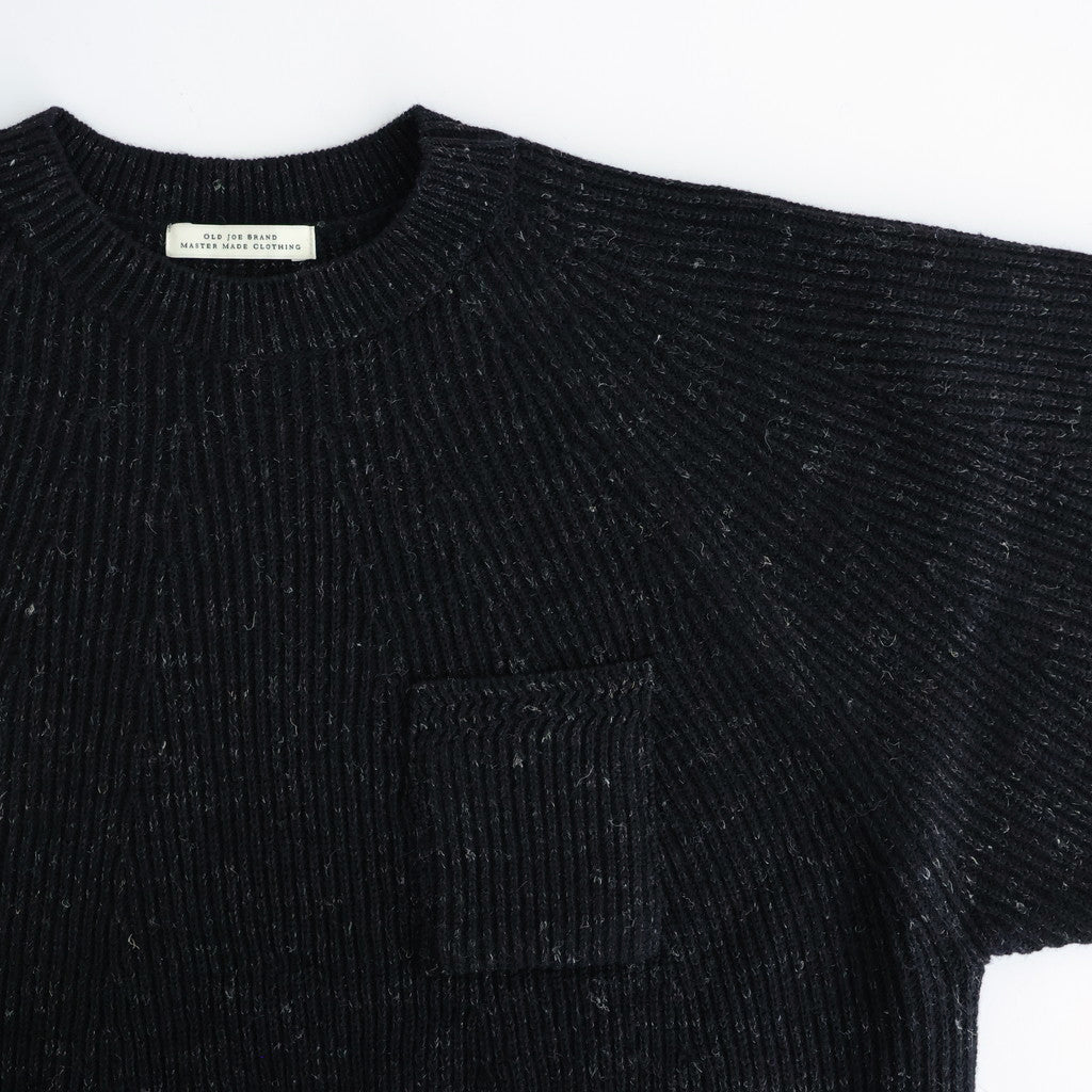 BLENDED KEMPI CREW-NECK SWEATER #ONYX [252OJ-KN01]