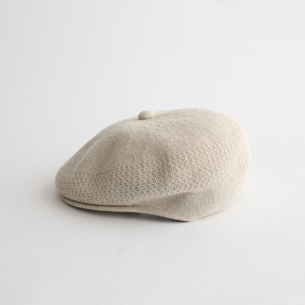 COTTON LINEN HUNTHING CAP - GENTLEMAN #IVORY [V01015]