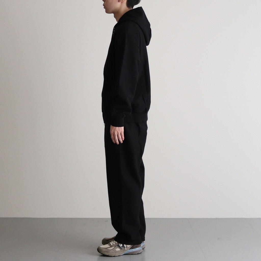 Soft&Hard Sweat Hoodie ZIP #Black [bROOTS24F23]