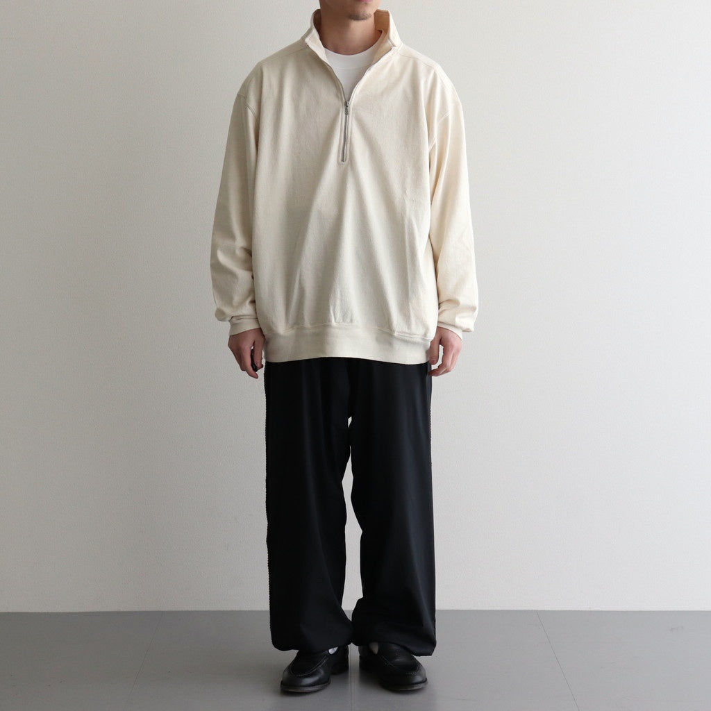 TRACK PANTS POLYESTER #BLACK [DNS25P03]