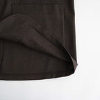 STROLL AROUND JACKET #BROWN BIRD’S-EYE [M26C10JK01C]