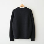 SIGNATURE CREW NECK #CHARCOAL [BN-26FM-047]