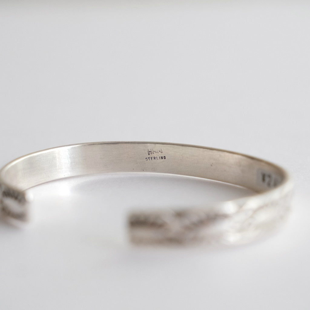 HENRY MARIANO スタンプバングル B #SILVER