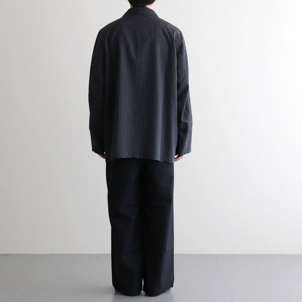 STROLL AROUND JACKET #GRAY STRIPE [M26A11JK01C]