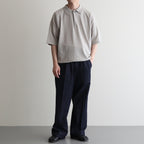 Washi Cotton Knit Polo Shirt #BEIGE [NEP-SS2530M]