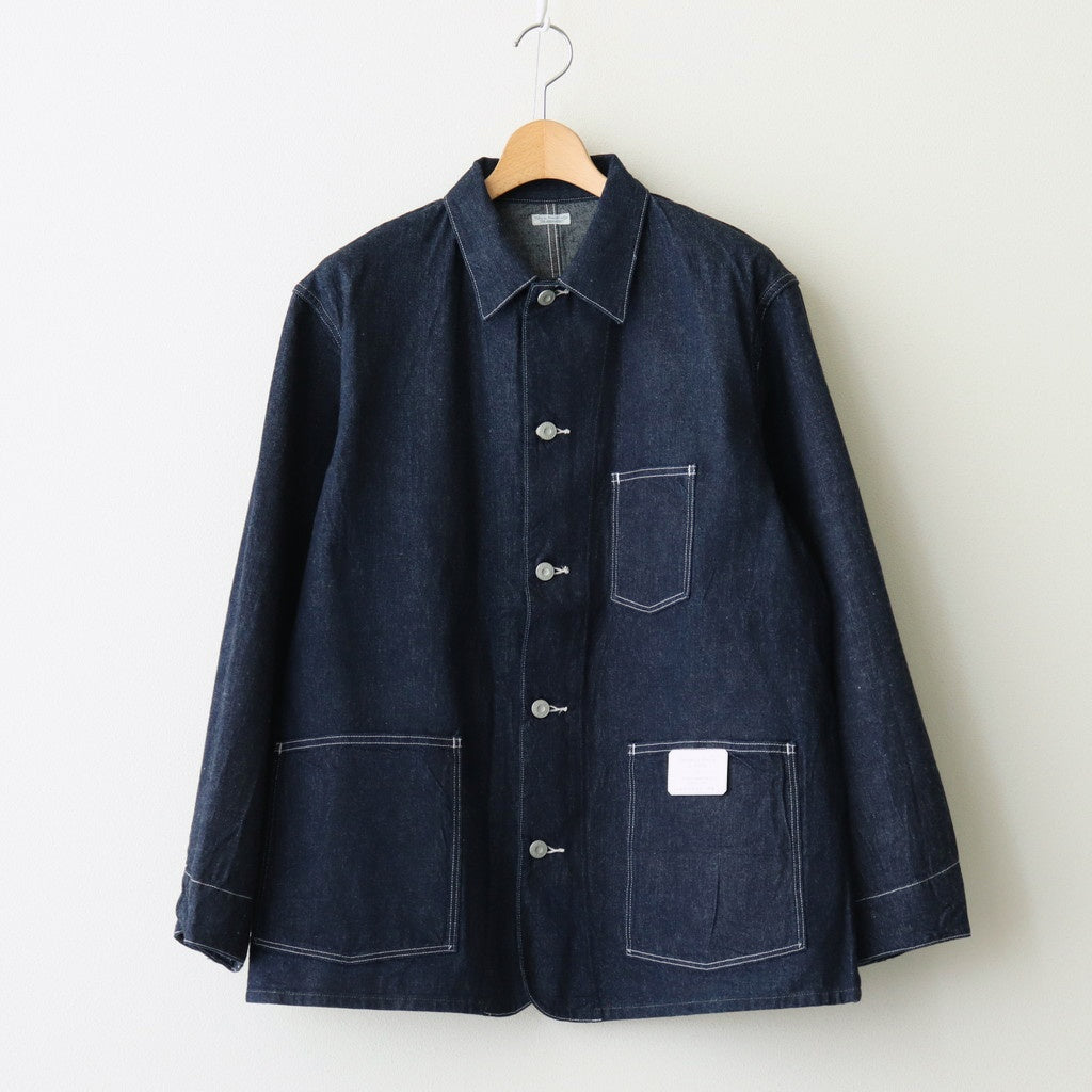 DENIM CHORE JACKET #INDIGO [PM-OTE30]