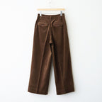 Finx Cotton Corduroy Wide Trousers #Lt. BROWN [NEP-AW2659 ]