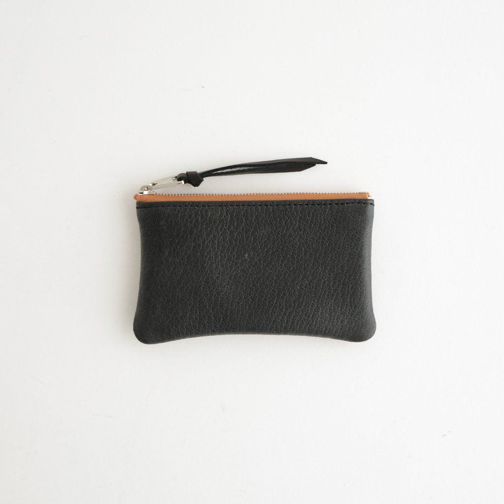 qualquer coisa pouch mini - doeskin #black×camel