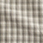 Organic Cotton Rambling Check Shirts Jacket #Beige check [6061-1104]