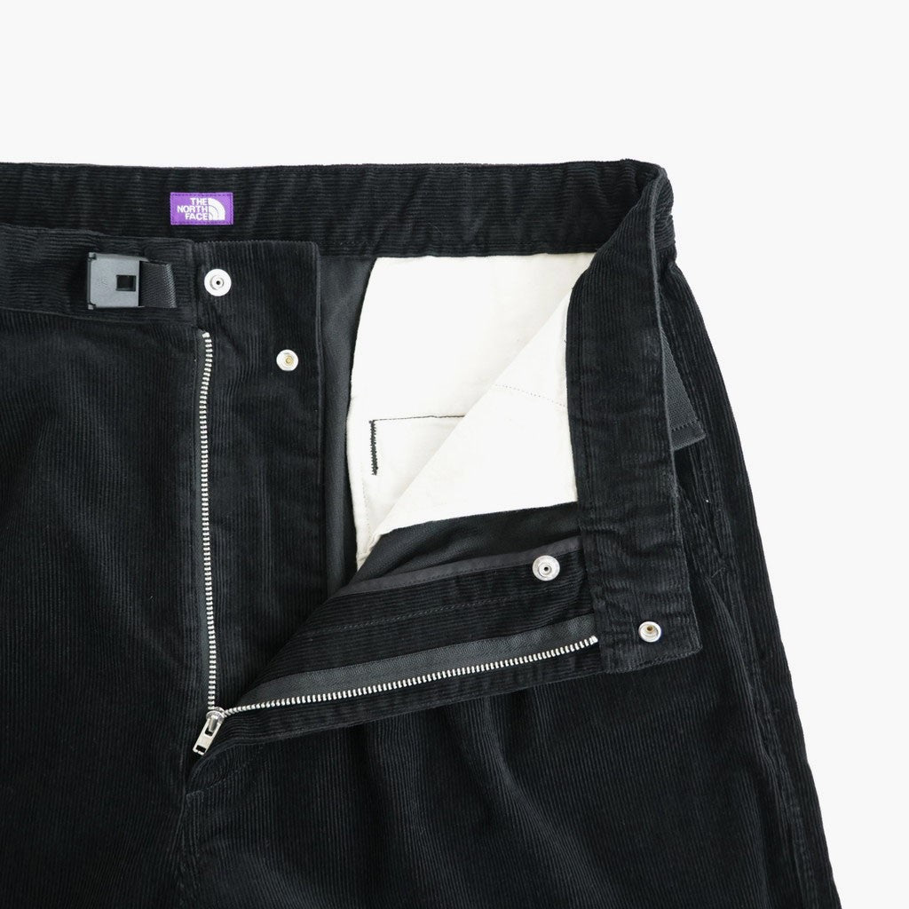 Corduroy Wide Straight Field Pants #Black [N26FC052]