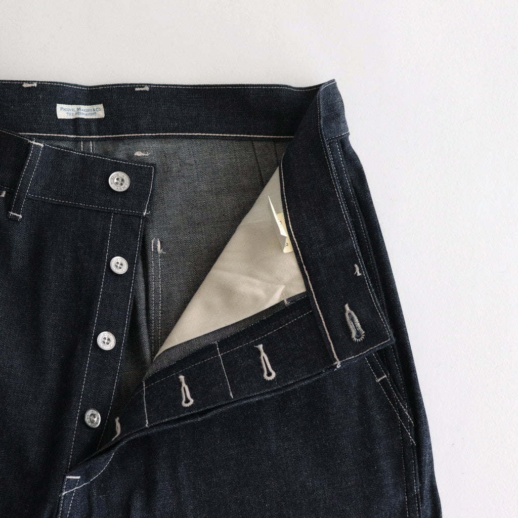 MIL DENIM TROUSERS #INDIGO [PM-PTM40]