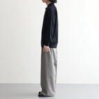 BABY WOOL POLO CARDIGAN #BLACK [BN-26FM-040]