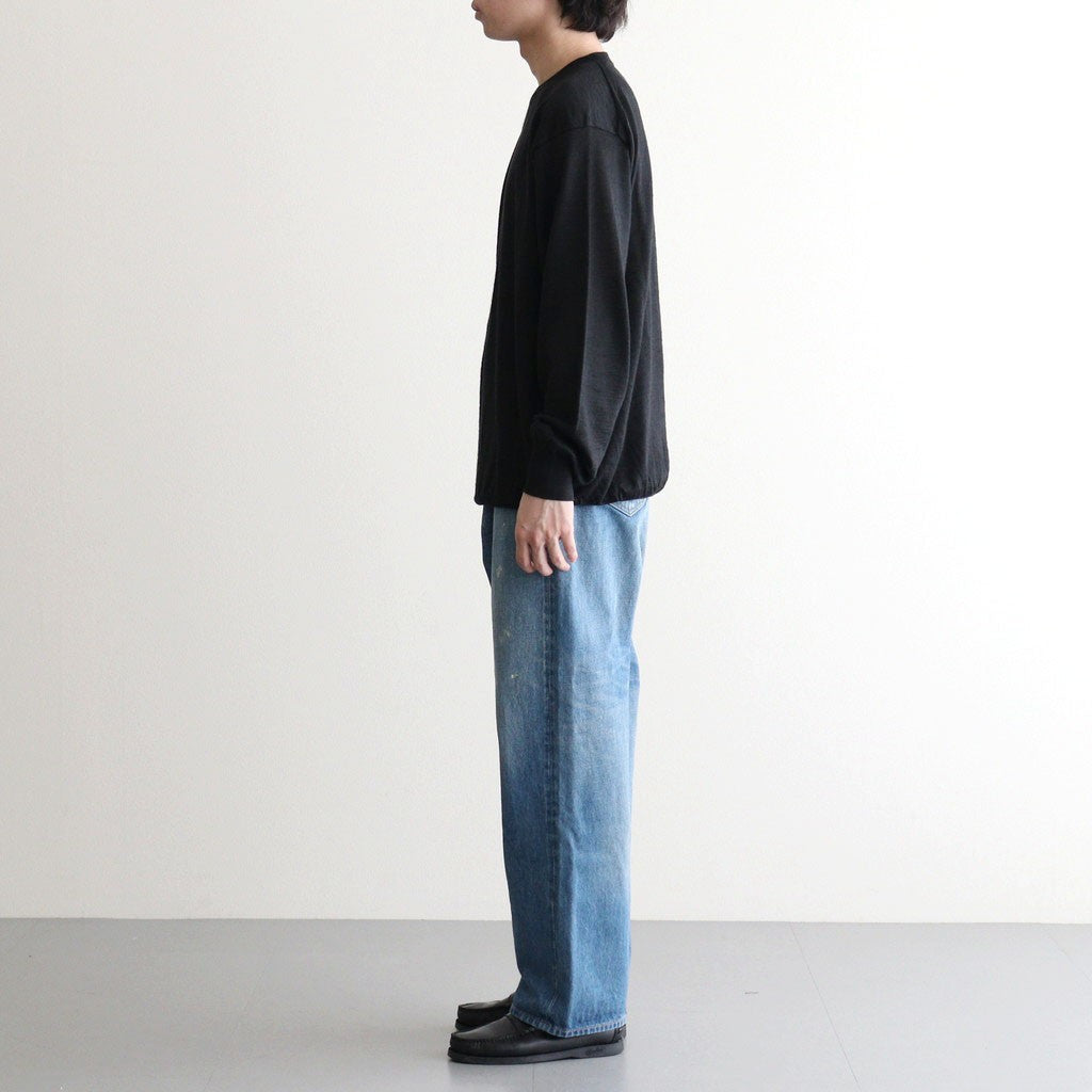 CHOMA CREW NECK #BLACK [BN-26SM-058]