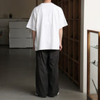 bd Print Tee WIDE #White×White-PT [bROOTS25S34S26A]