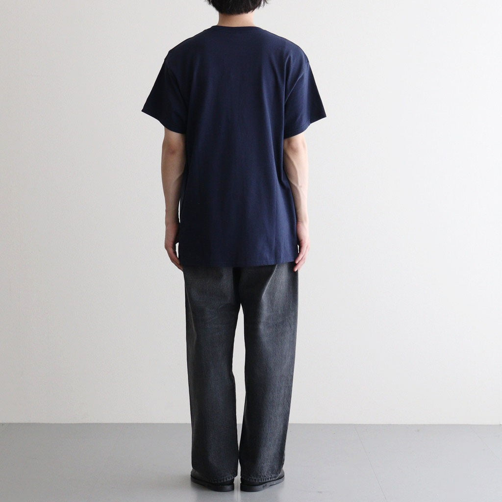 MUSICIAN SHORT SLEEVE T-SHIRT #NAVY [DNS26T03]