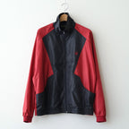 PANEL COLOR TRACK JACKET #RED/BLK [DNS26B02]