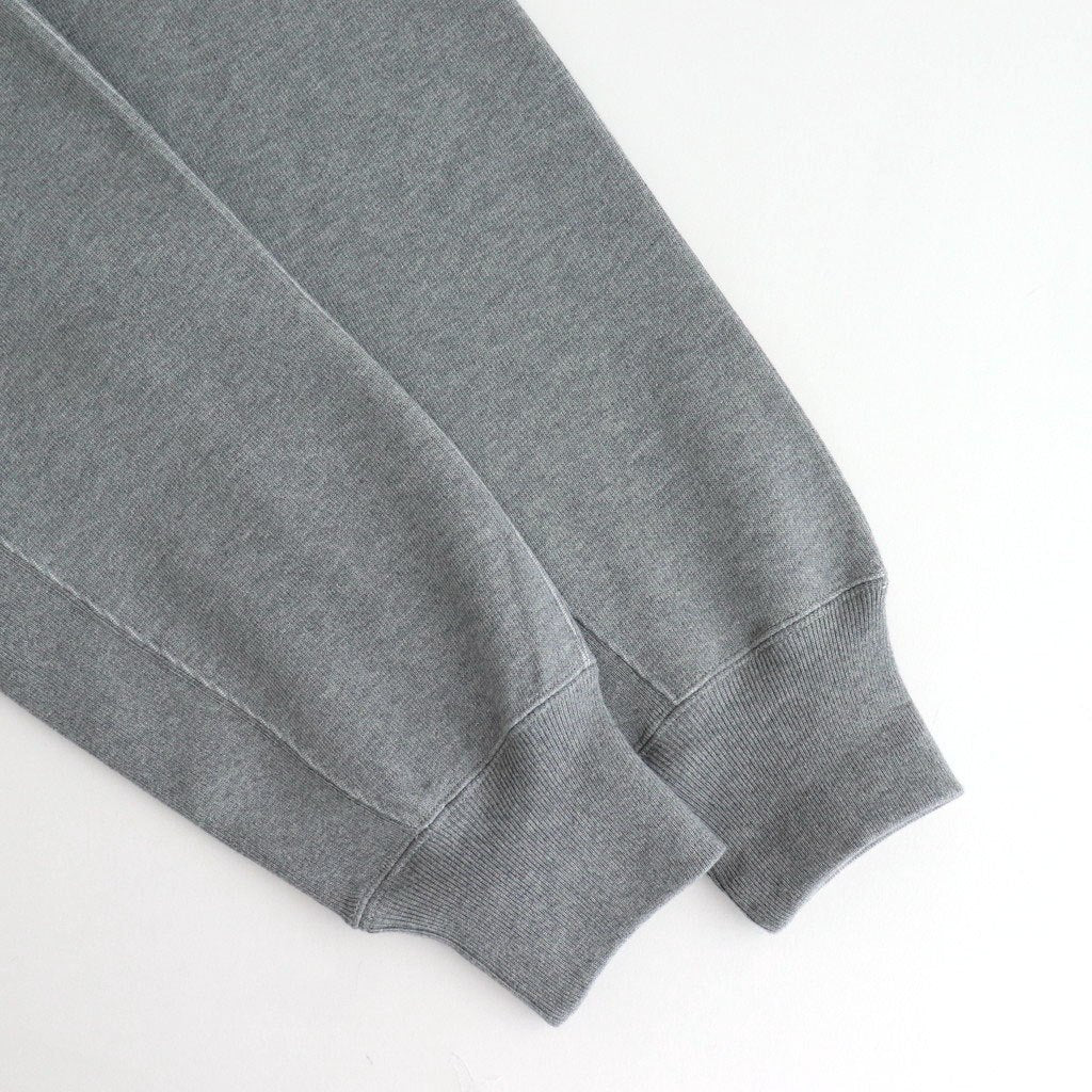 Crew Neck Sweat #Heather Gray [S25SH011]