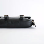FLAP SHOULDER BAG S #BLACK [BG-31-COW-5]