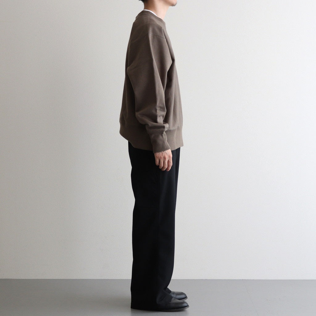 WIDE CARPENTER PANTS II #BLACK [A25C06PT03C]