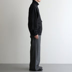 FLIGHT JACKET #CHAMBRAY BLACK [M25C08BL01C]