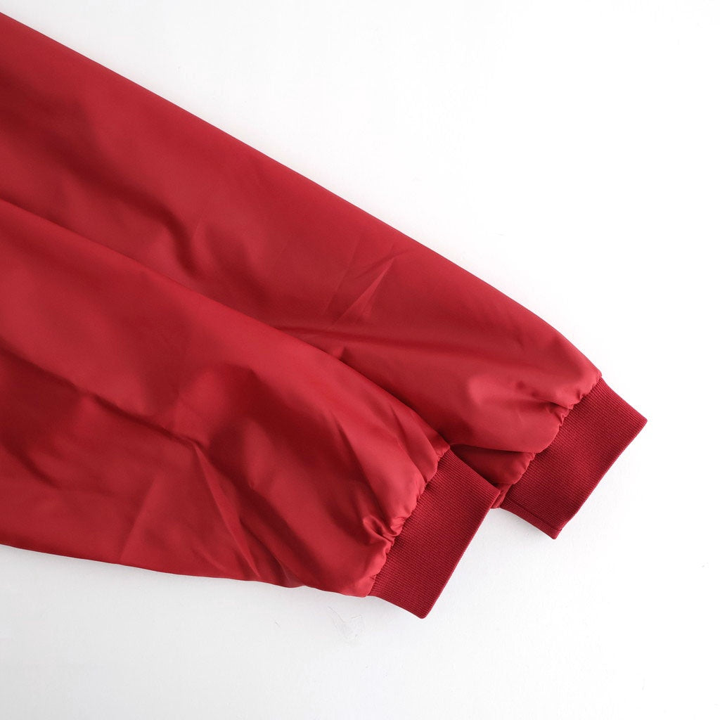 PANEL COLOR TRACK JACKET #RED/BLK [DNS26B02]