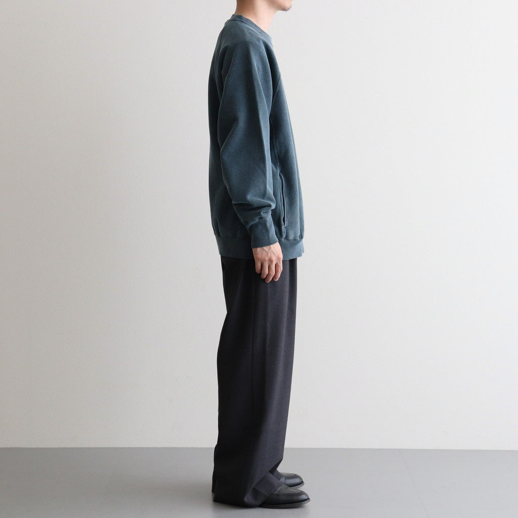 FADE COLOR JUMBERCA URAKE CREW NECK #FADE NAVY [BN-25FM-033]