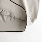 Cotton Silk Henleyneck #Silver Gray [NEP-SS2627]