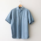 CAMP COLLAR MARINE SHIRTS #INDIGO [251OJ-SH11]