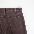 SULFUR-DYED BLEACHED CORDUROY PANTS #050 FADED BROWN [17062 40044]