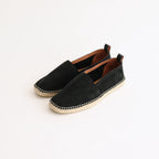SQUARE TOE ESPADRILLES #BLACK [251OJ-FW06]