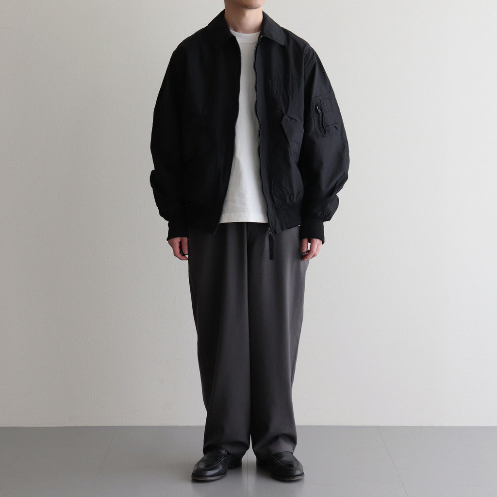 COCOON WIDE EASY PANTS #M.GRAY [M25A12PT01C]