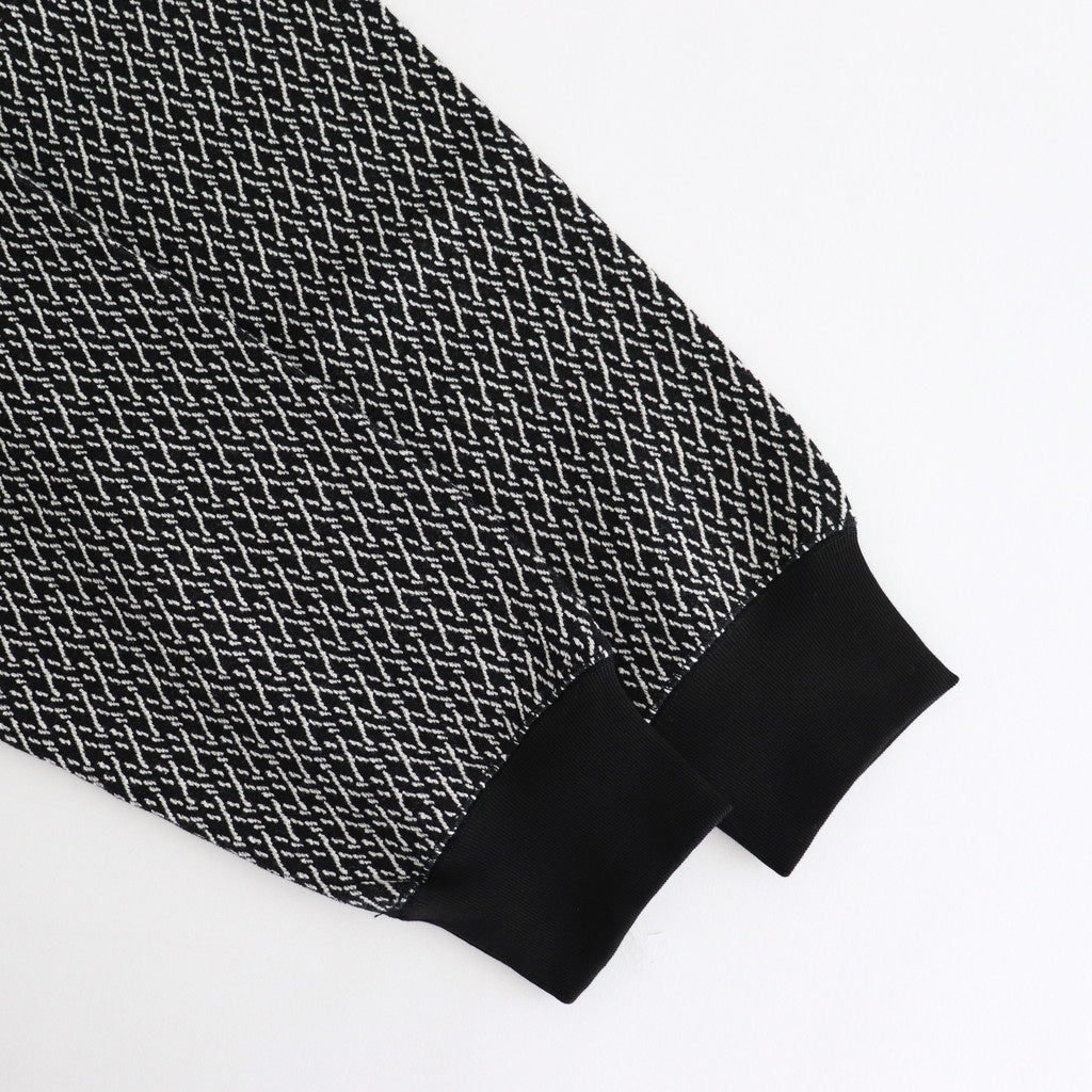 RAGLAN CREW NECK #BLACK×IVORY [M25C15CS02C]