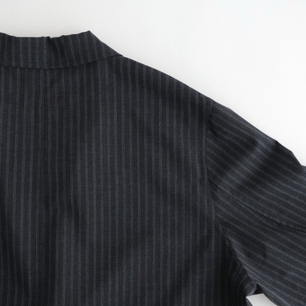 STROLL AROUND JACKET #GRAY STRIPE [M26A11JK01C]