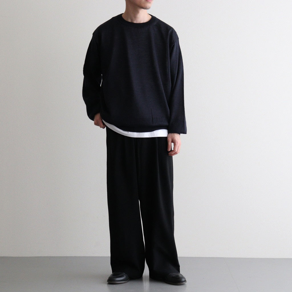 CHOMA CREW NECK #NAVY [BN-26SM-058] - Diffusion 三重県四日市市の