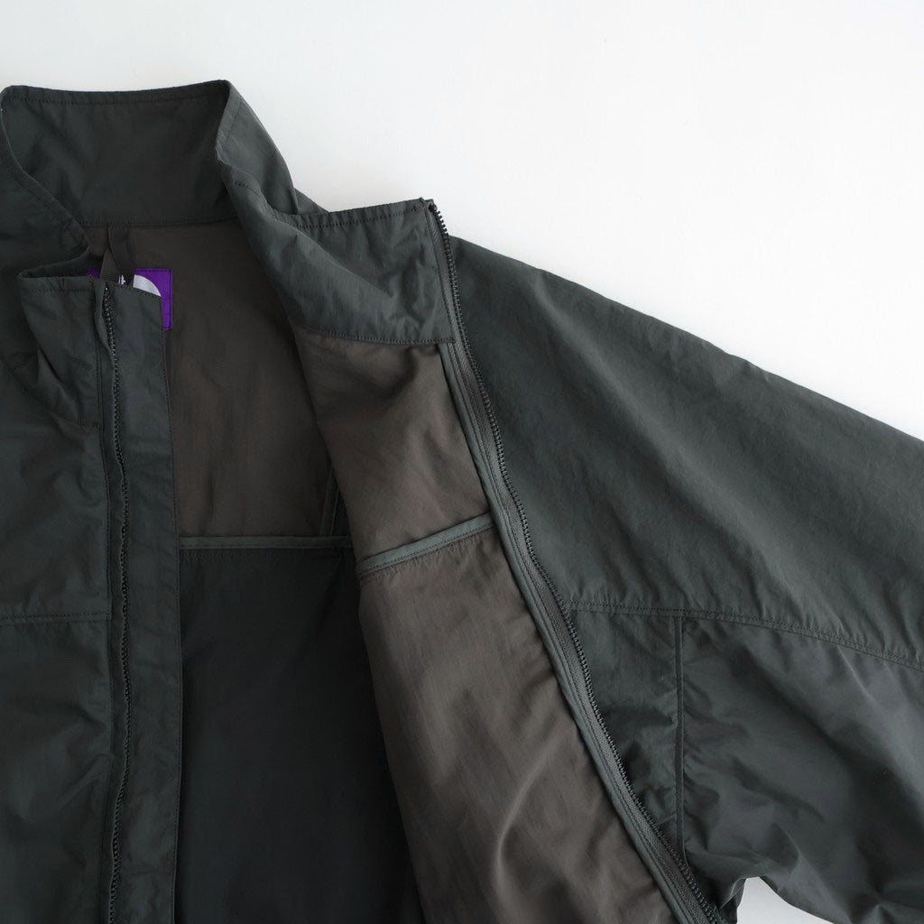 Brushed Weather Mountain Wind Jacket #Asphalt Gray [N26SA018]