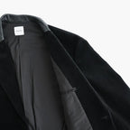 MIXED-WALE CORDUROY TAILORED JACKET #BLACK [26W-BIS-JK11]