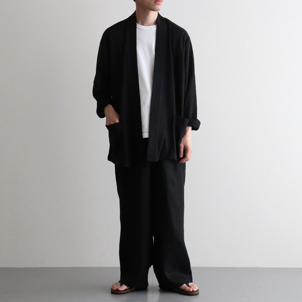 JAPANESE CARDIGAN #BLACK [A26B07CS01C]