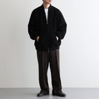 Rough&Smooth Thermal Blouson #Black [bROOTS26F14]
