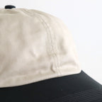 COMBINATION BILL CAP #IVORYxBLUE GRAY [PMAT-AC05]