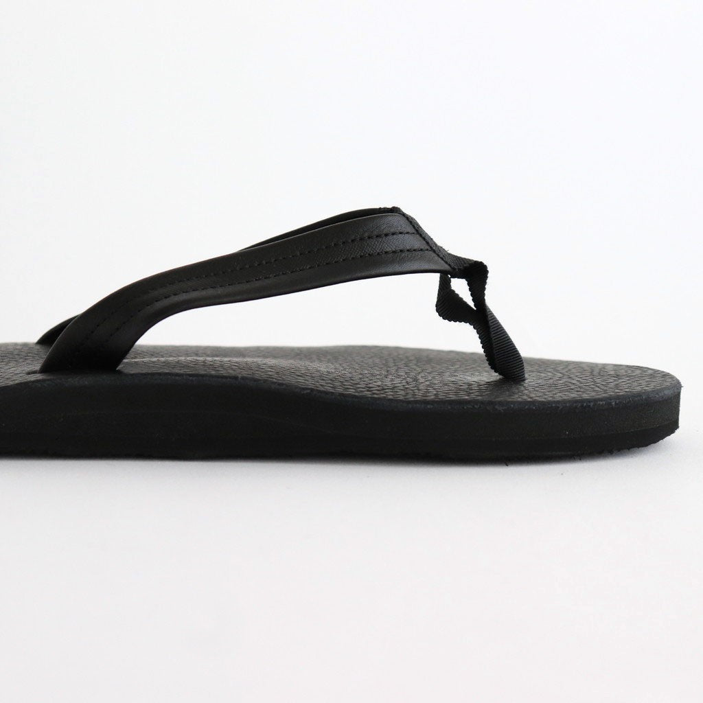 LEATHER BEACH SANDALS #BLACK [PMAT-SH02]