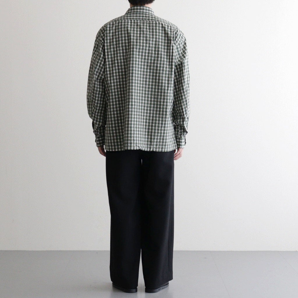 C/L PLAID LS SHIRTS #FOREST [PMAV-LS01]