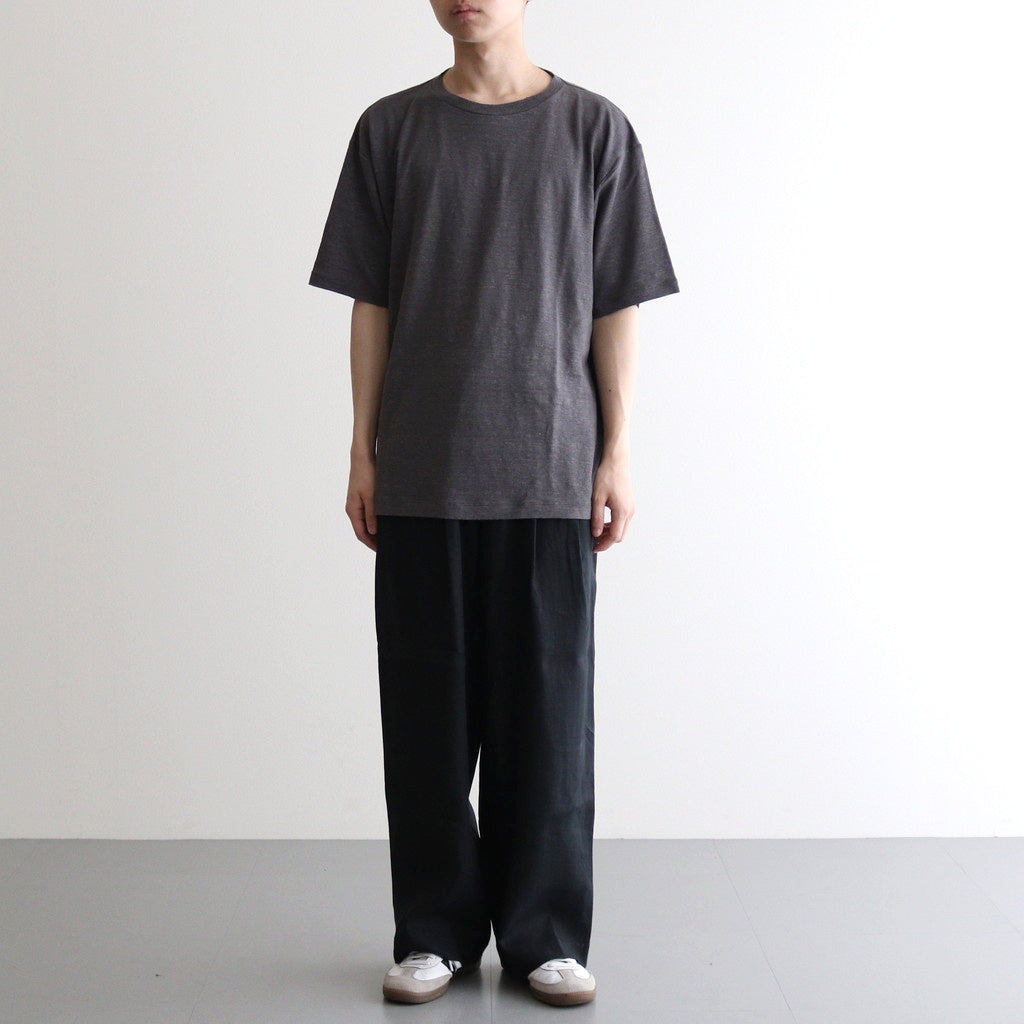 NORMANDY LINEN T-SHIRT #GRAY [BN-25SM-066]