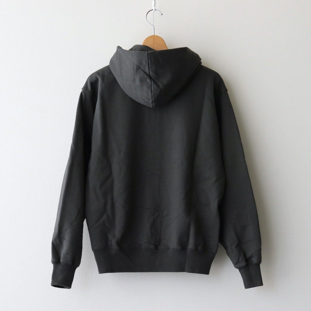 ATHLETIC FULL ZIP HOODIE #CARBON [PMAS-CL07] - Diffusion 三重県