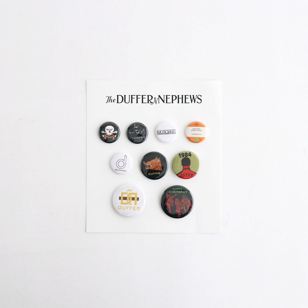 PINBACK BUTTON #1SET (9PCS) [DNA26A05]