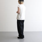 Cotton Jersey Sleeveless Tee #Ivory [N25SH059]