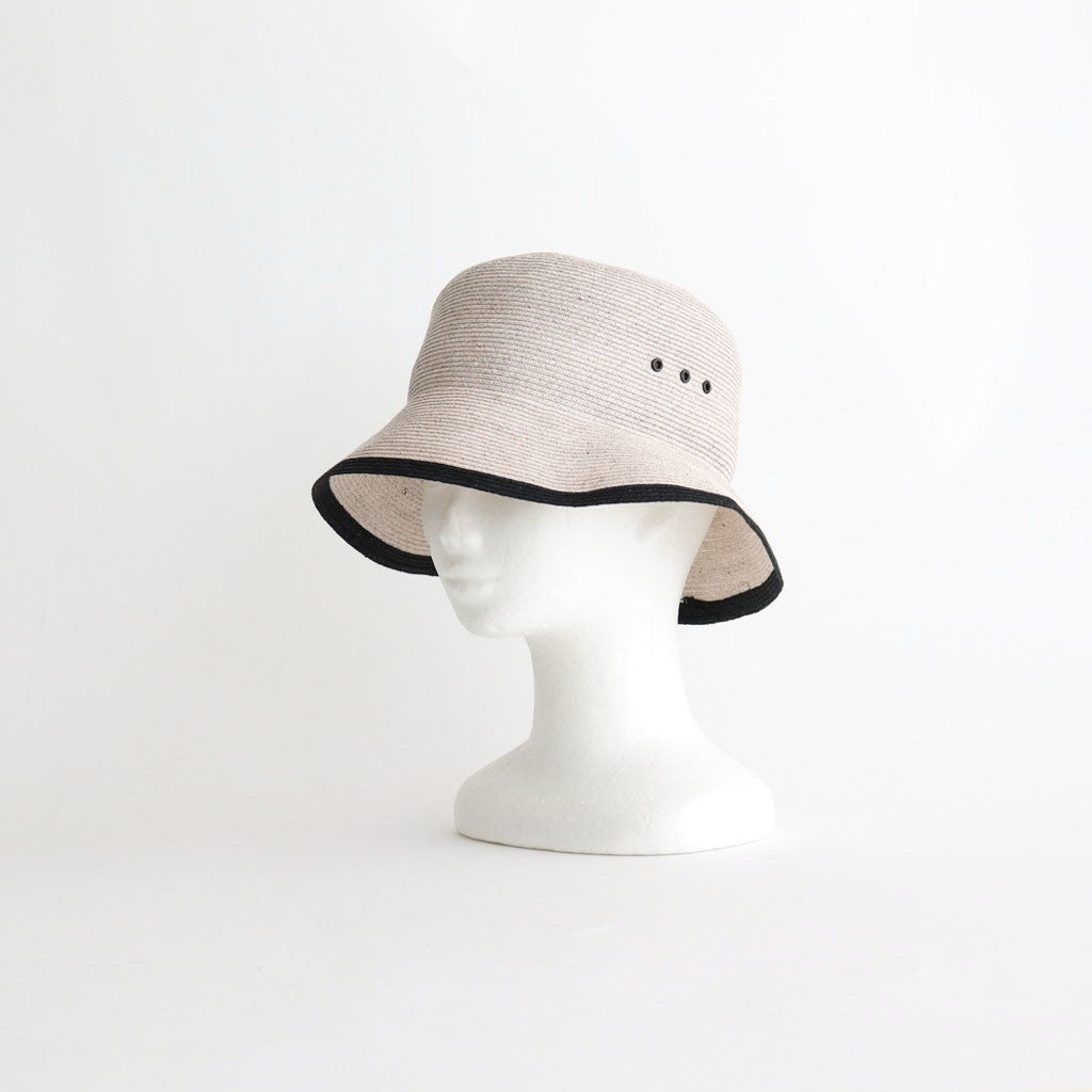 BRAID BUCKET HAT #BEIGE [Y01012]