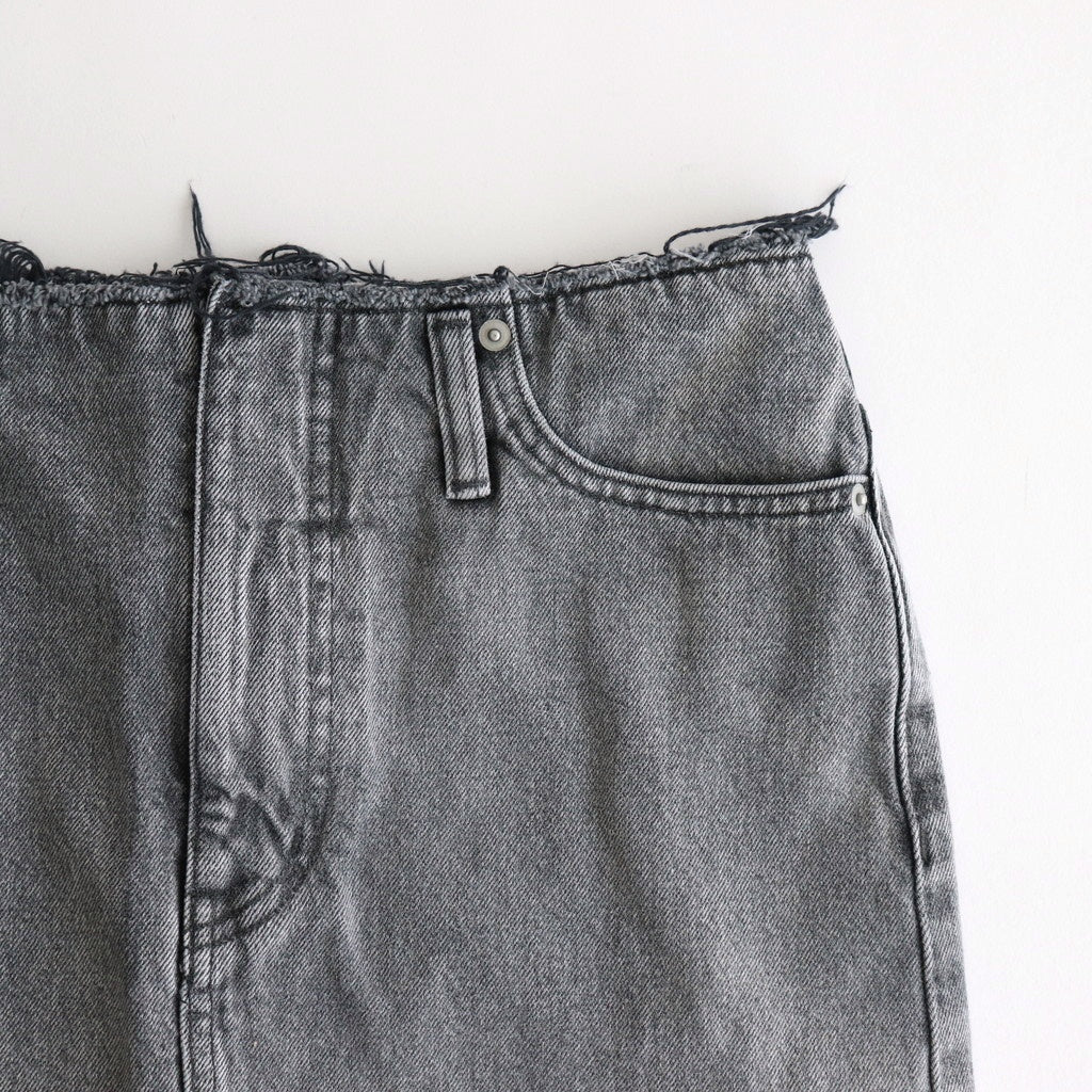 13.5oz DENIM SK FADE #ICE BLACK [16851 30050]