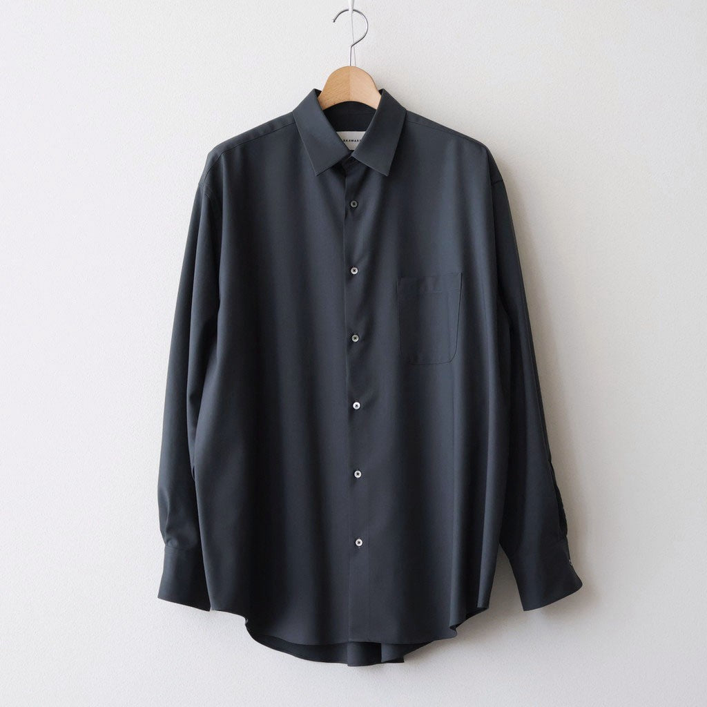 COMFORT FIT SHIRT #CHARCOAL [A26A15SH01C]
